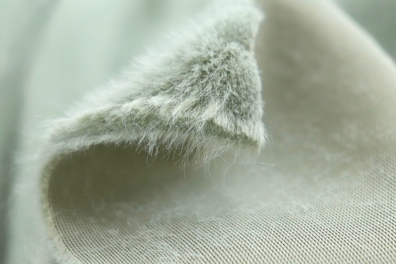 Мех/пепельно-зеленый 30600086/C#4