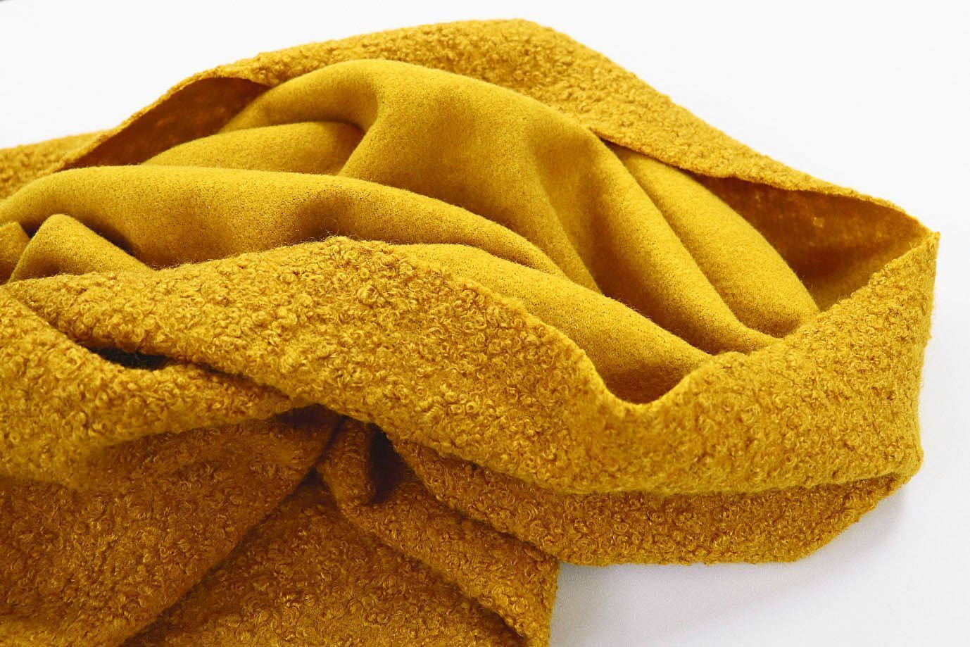 Пальтовая ткань "Барашек"/желтый DT-15972/C#7