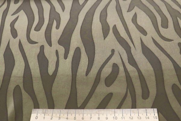 Сатин "Пандора" жаккард/серо-оливковый 4025-PY/D#3/C#4