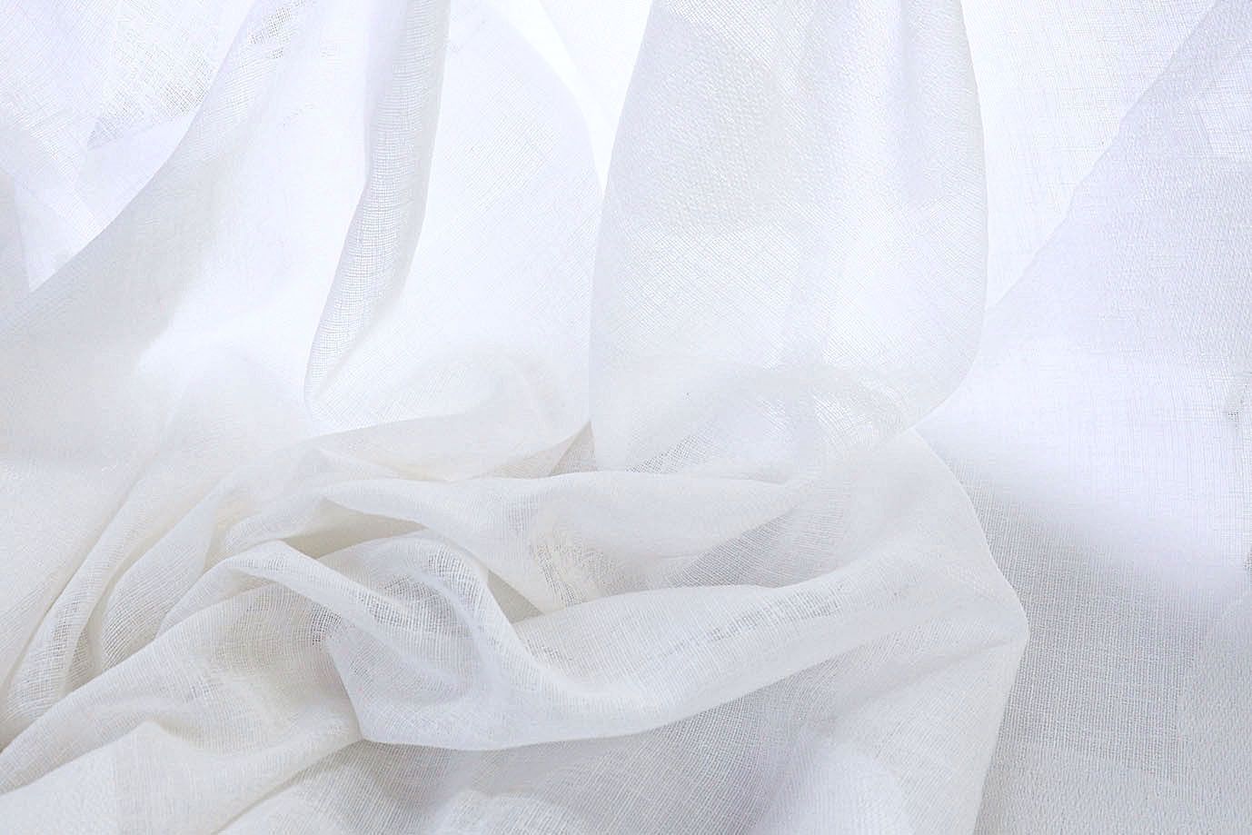 Тюль принт/белый на сером 1520-16/C#Natural