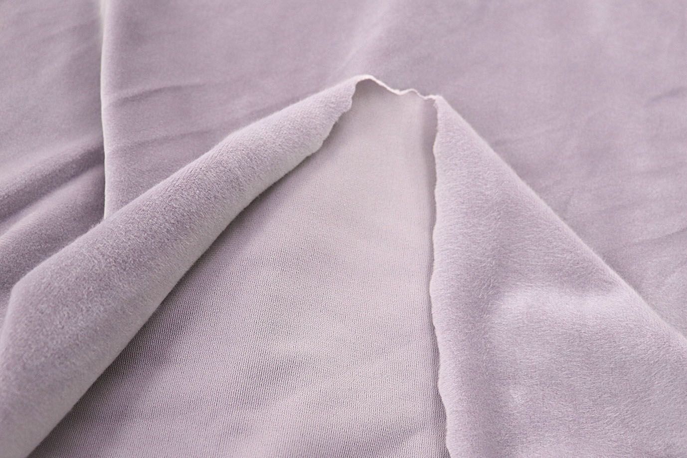 Велюр "Японский"/бледно-фиолетовый 14452/C#9