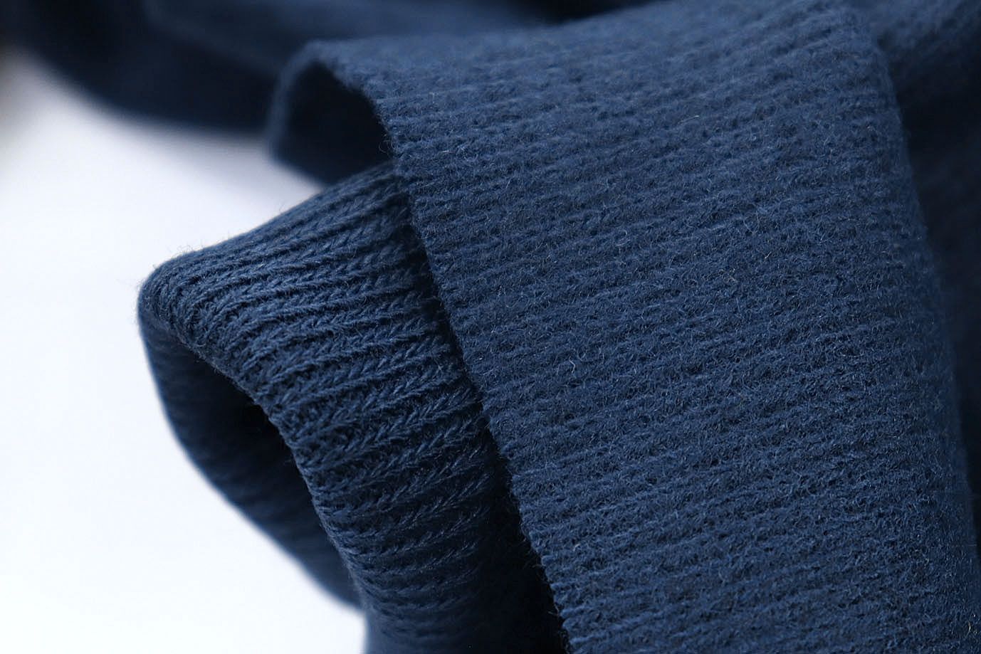 Трикотаж "Рибана"/темно-синий 3506-PY/C#8