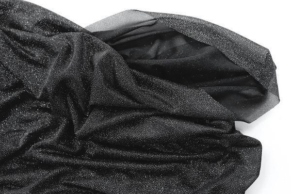 Сетка с люрексом/черный 1330-PY/C#2