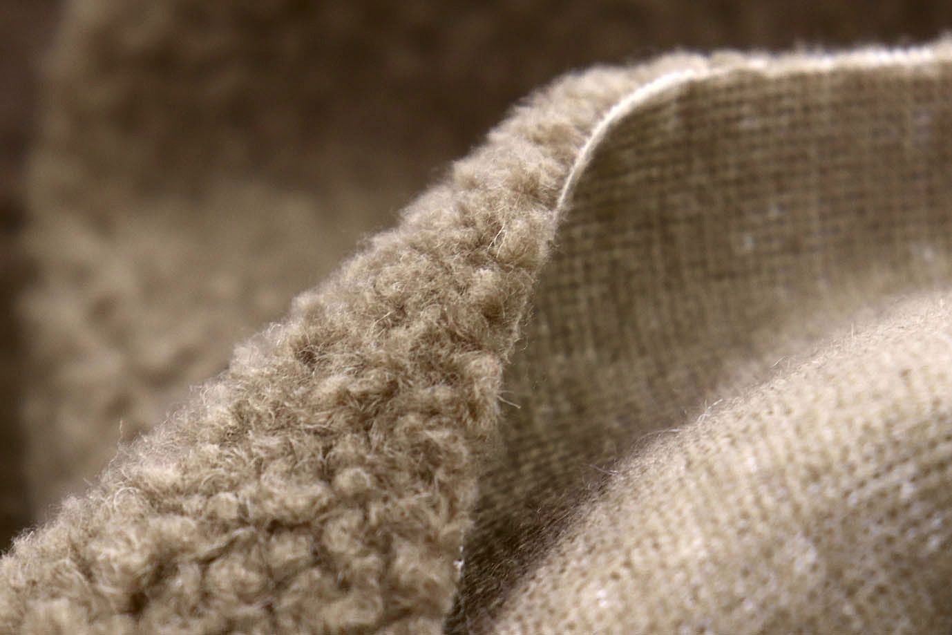 Искусственный мех "Барашек" мелкий/бежевый W3-18001/C#6