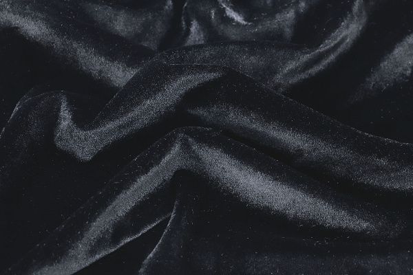 Искусственный мех "Нерпа" стриженная/черный 12435/C#1