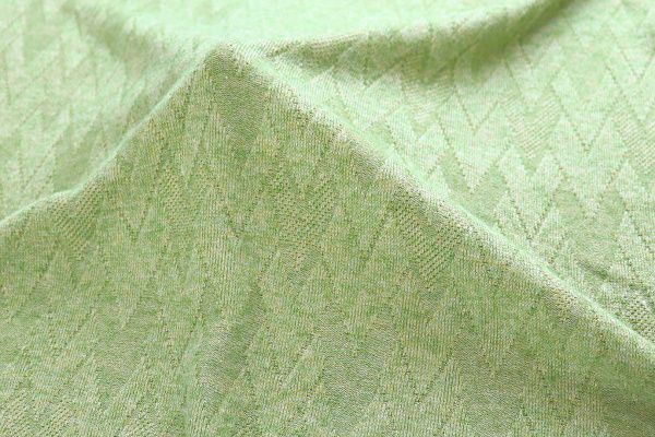 Трикотаж жаккард/зеленый 3990-PY/D#1/C#9