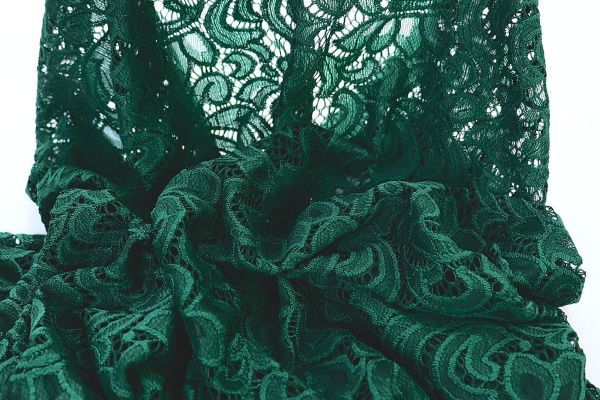 Гипюр "Фестон"/зеленый 1431-PY/C#6