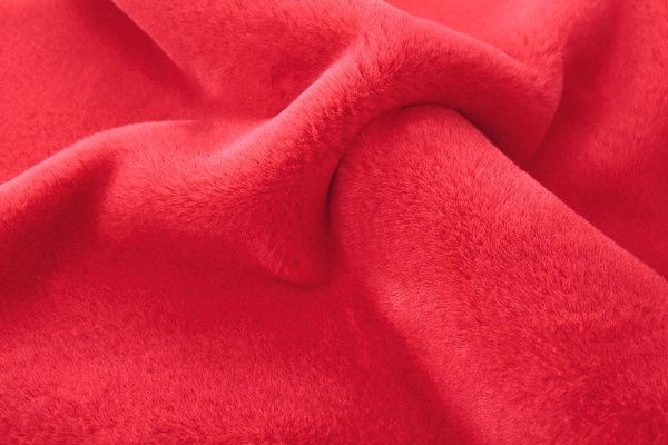 Искусственный мех "Кролик"/алый AP220530031/D#3062207/C#2220