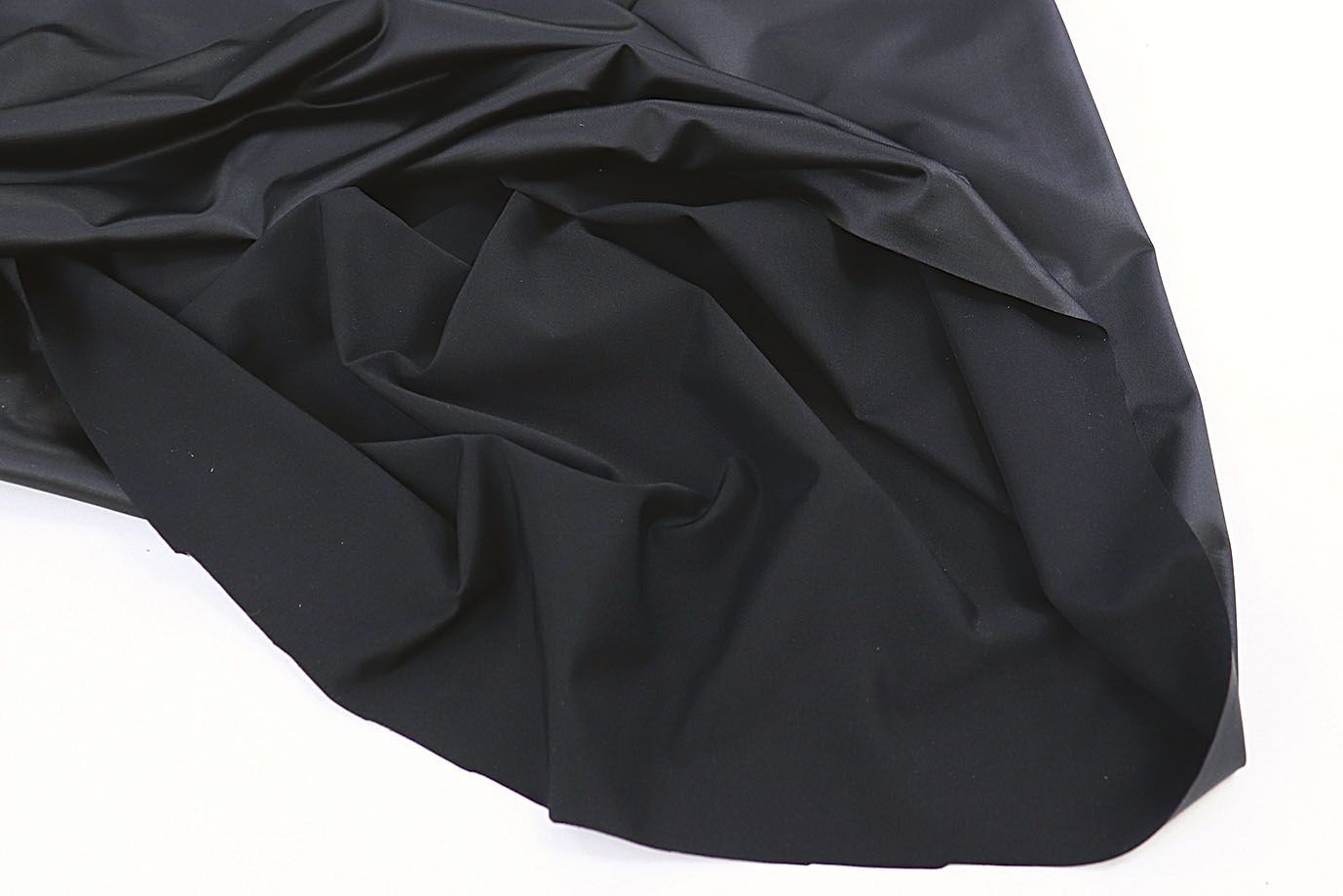 Трикотаж масло "Кристалл"/черный SS-27906/C#Jet Black