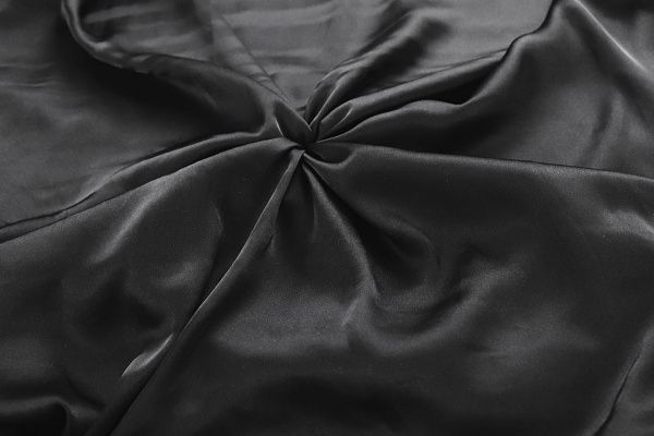 Шелк сатин/черный 12272/C#3