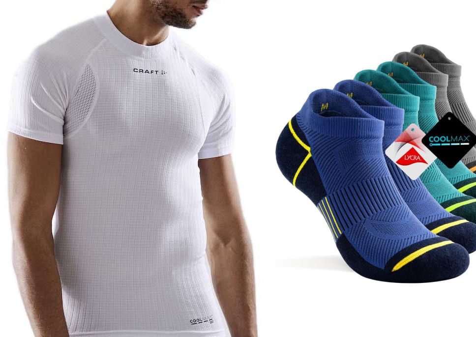 Одежда из ткани coolmax