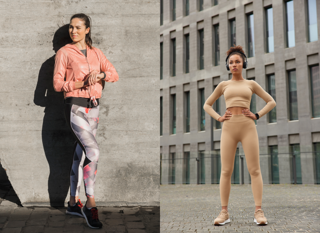 Фото моделей в спортивной одежде