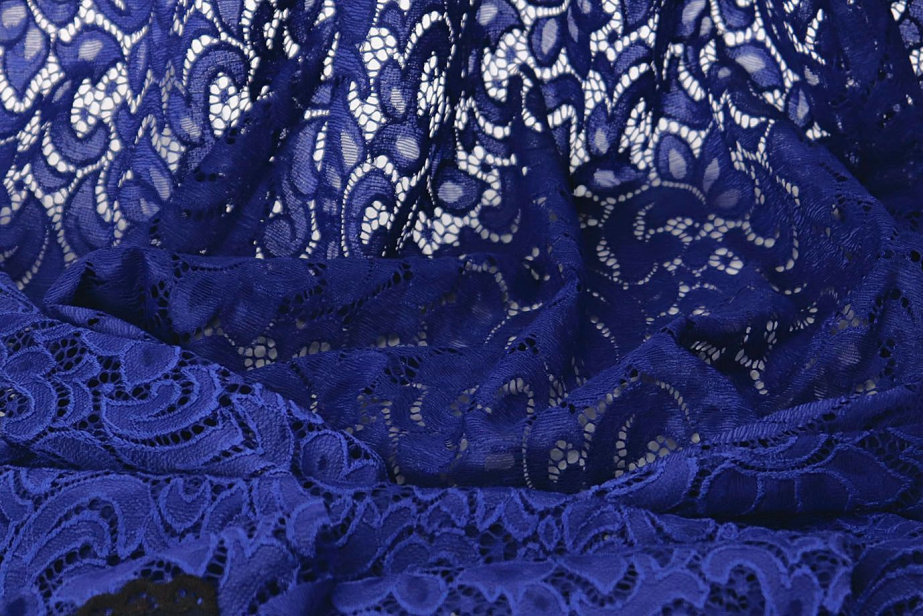 Гипюр "Фестон"/синий 1205/C#5 (7225)