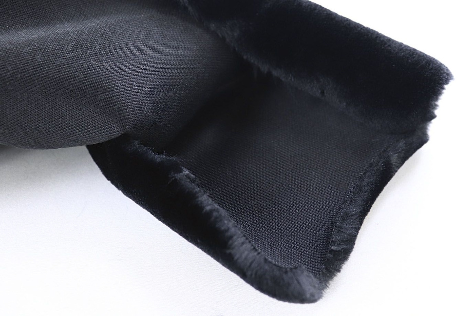 Искусственный мех "Мутон"/черный AP50601/D#177-1100/C#Black