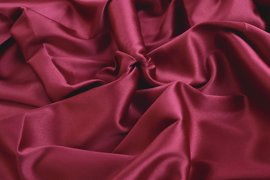 Русский сатин стрейч/бордовый 4268-PY/C#8 Maroon
