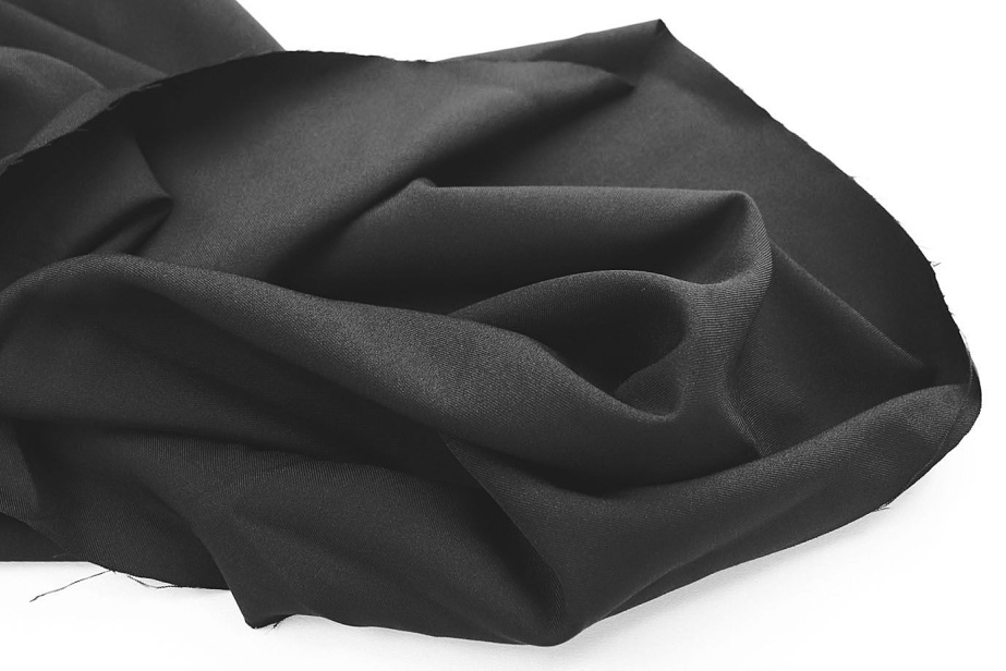 Костюмная ткань "Дорис"/черный 4318-PY/D#1/C#Black