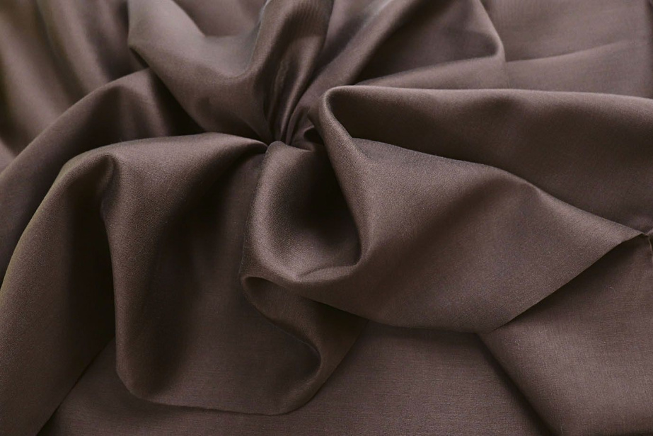 Шелк TENCEL/шоколадный 4253-PY/C#55