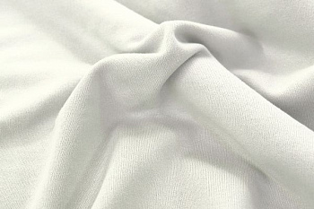 Трикотаж футер 3х нитка с петлей/светло-серый 0363/D#петля/C#св.серый 12-4306TPX