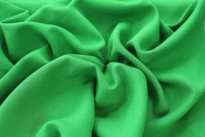 Костюмная ткань "Габардин"/светло-зеленый 3296Q-23/C#15
