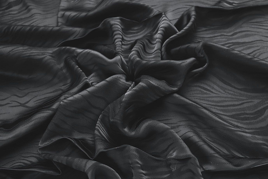 Сатин "Пандора" жаккард/черный 4083-PY/D#2/C#5