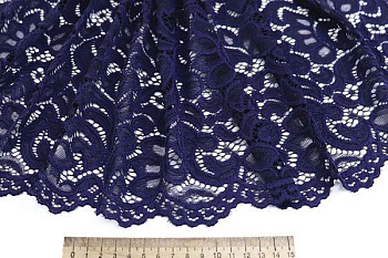 Гипюр "Фестон"/синий 1472-PY/C#6 Navy
