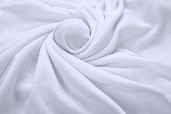 Микрофлис двусторонний/белый AP6033033/D#1728-2712-160/C#New White