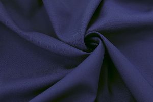 Костюмная ткань "Габардин"/темно-синий 656-PG/C#6