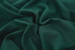 Костюмная ткань "Габардин"/темно-зеленый 3296Q-23/C#25