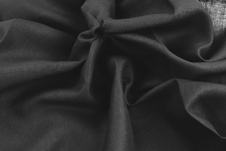 Лен TENCEL/черный 4252-PY/C#8