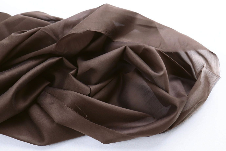 Шелк TENCEL/шоколадный 4253-PY/C#55