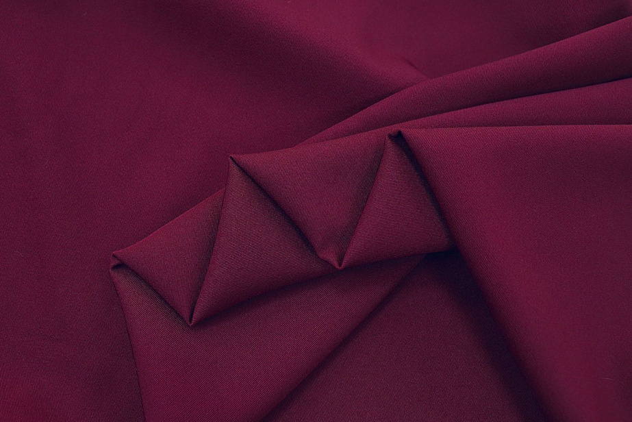 Костюмная ткань "Пикачу" (Мадонна)/бордовый 3327/C#3