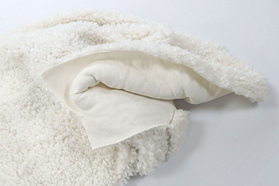 Искусственный мех "Барашек"/белый EL211012097/D#1003-1210/C#14