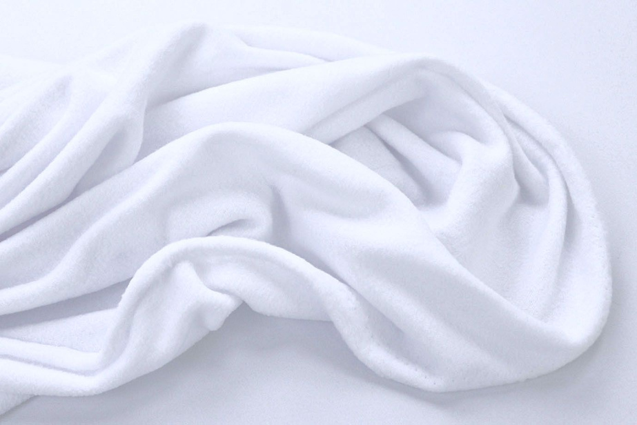 Микрофлис двусторонний/белый AP6033033/D#1728-2712-160/C#New White