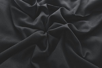 Штапель стрейч/черный 4183-PY/C#3 Black