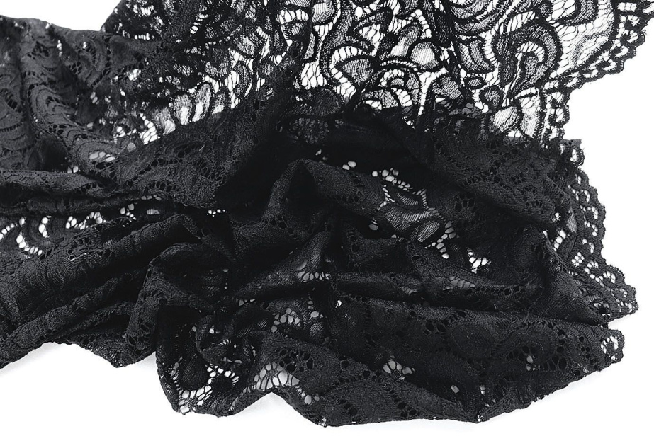 Гипюр "Фестон"/черный 1472-PY/C#7 Ket Black