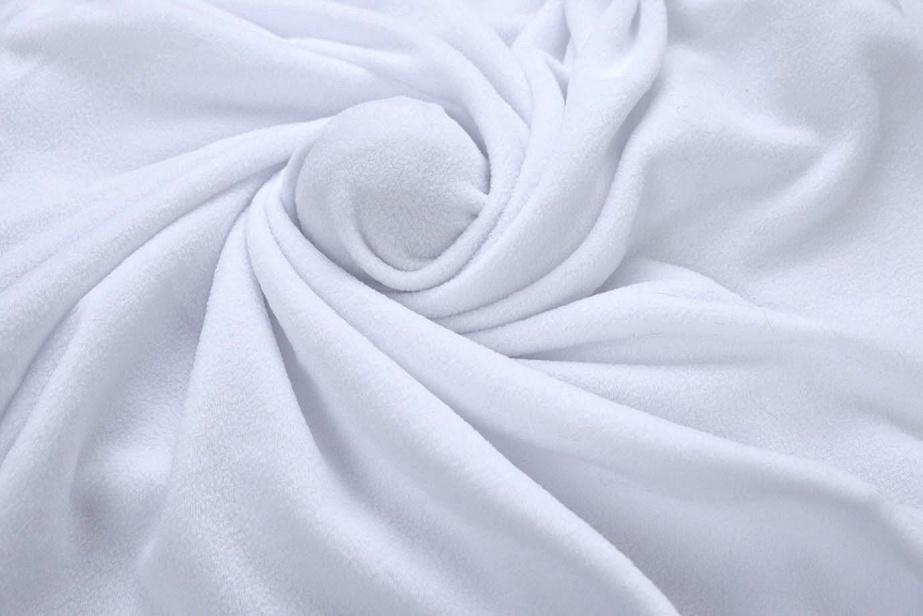 Микрофлис двусторонний/белый AP6033033/D#1728-2712-160/C#New White