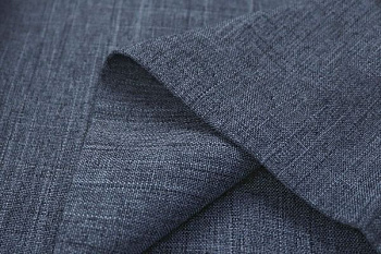 Лен меланж/серо-синий 8180X/C#21