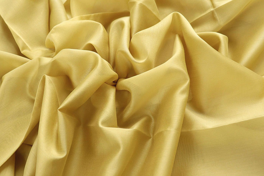 Шелк TENCEL/горчичный 4253-PY/C#18
