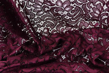 Гипюр "Фестон"/фиолетовый 7326/C#6 (EU4301)