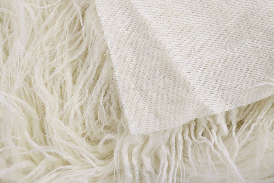 Искусственный мех "Лама"/белый 1538-240306/C#251383 White (50209)