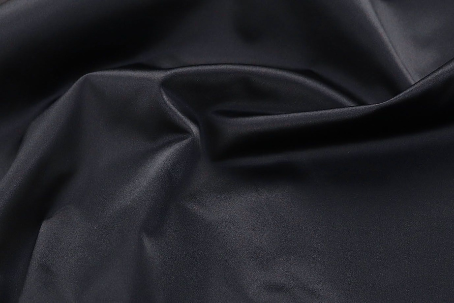 Атлас сатин Италия/черный YN1166-1/C#Black