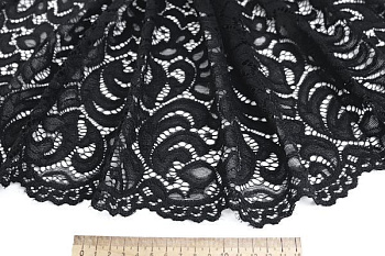 Гипюр "Фестон"/черный 1472-PY/C#7 Ket Black