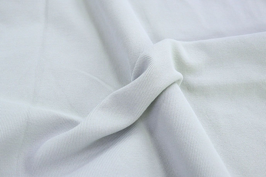 Трикотаж "Рибана"/светло-серый 0250/C#св.серый 12-4306TPX