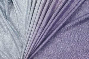 Трикотаж с люрексом на интерлоке/серо-фиолетовый 2655-PY/C#5