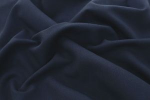 Костюмная ткань "Лиза"/черно-синий 3401-PY/C#27
